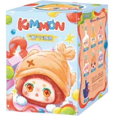 Nieuw 2025 Kimmon Bubble Pluche Blind Box Populaire Zachte Speelgoed Sleutelhanger Hanger Verzamelfiguur Cadeau Met Hoed Ontwerp Voor Vakantie beige