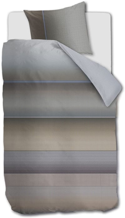 Kardol Charlottesville dekbedovertrek - Eenpersoons - 140 x 200/220 cm - Blauwgrijs