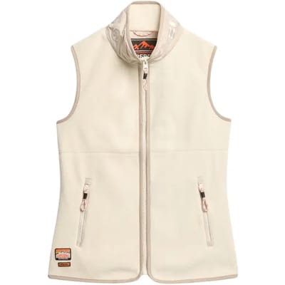 Superdry - Active bodywarmer van fleece - Dames - Gilets