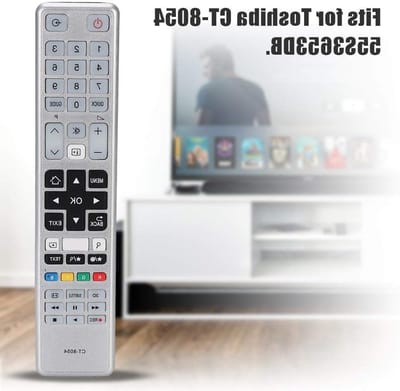 Vervangende afstandsbediening voor 55S3653DB TV - Compatibel, gebruiksvriendelijk en duurzaam