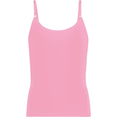 Meisjes 1-pack Singlet Effen