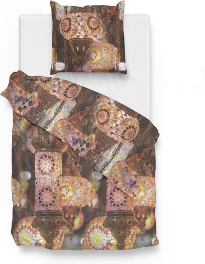 Zohome Kenji Dekbedovertrek - Eenpersoons - Katoen - 140x200-220cm - Multi