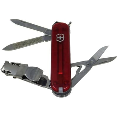 Victorinox Nail Clip 580 0.6463.T Zwitsers zakmes Aantal functies 8 Robijn-rood