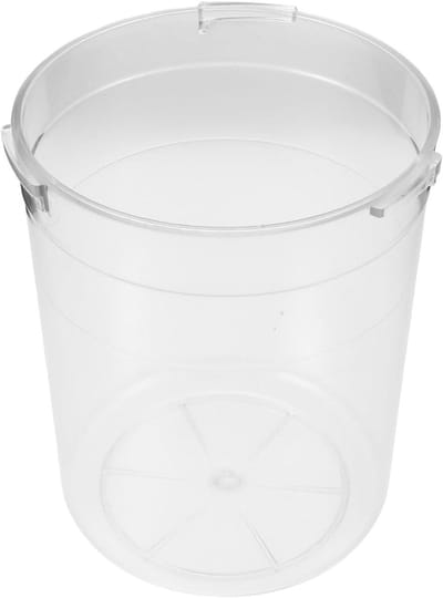 Vervangende Beker - Watertank Haarstomer - Salon Behandelingen - Hittebestendig Materiaal - 14 x 11 x 11 cm - Transparant