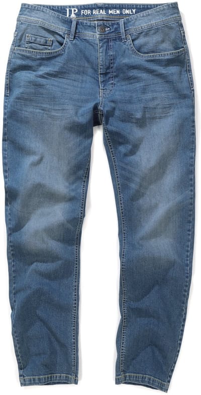 JP 1880 - Heren - Jeans FLEXNAMIC® Straight-Fit - Blauw denim - Maat 36