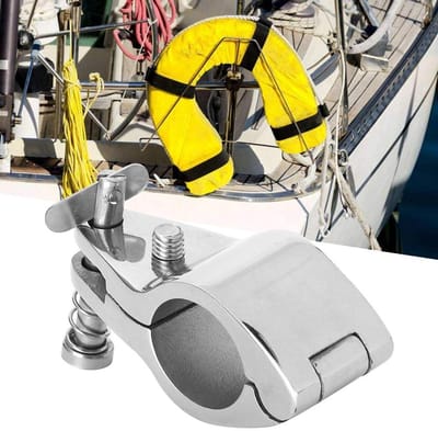 Dailygoods- Bimini Top Scharnier - Scharnier Reparatie Plaat - Scharnier Boormal - Roestvrij Staal - Duurzaam - Eenvoudige Installatie