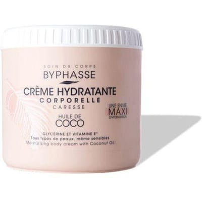 Vochtinbrengende Body Crème Byphasse Kokosolie (500 ml)