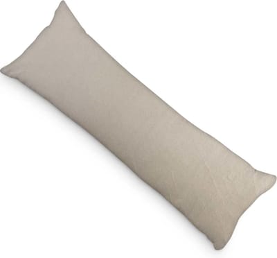 PandaHug Velvet Body Pillow Kussensloop Zilver (45x145 cm) - Lichaamskussen sloop - Voedingskussen sloop - Zwangerschapskussens sloop