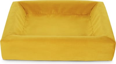 Bia - Royal Fluweel - Hoes Hondenmand - Oker - 60X50 cm