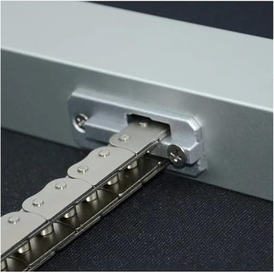 Automatische Deuropener - Poortopener Actuator - Deur Automatisering - Dubbele Schakelketting - 200-400mm Slag