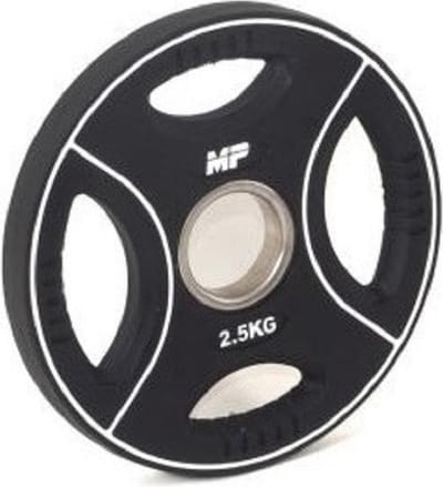 Muscle Power PU 4-Grip Halterschijf - 50 mm - 2,5 kg