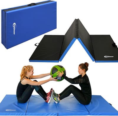 Dikte 5cm: 220x110 Opvouwbaar Gymnastiekmat voor Thuis - Zachte Turnmat - Vloer Mat Trainingsmat