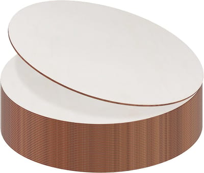 Ronde houten schijven van 30 cm, 30 stuks, perfect voor knutseldecoratie en creatief gebruik