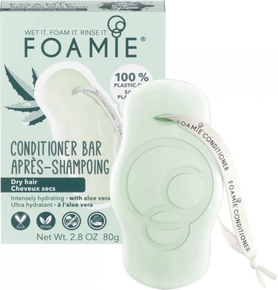 Foamie Conditioner Bar Aloe You Vera Much - Droog Haar