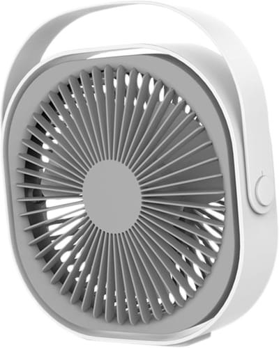 VHV - USB mini ventilator - slakvormige bureauventilator - USB aansluiting - flexibele hals - voor kantoor, reizen, thuis en warme zomerdagen