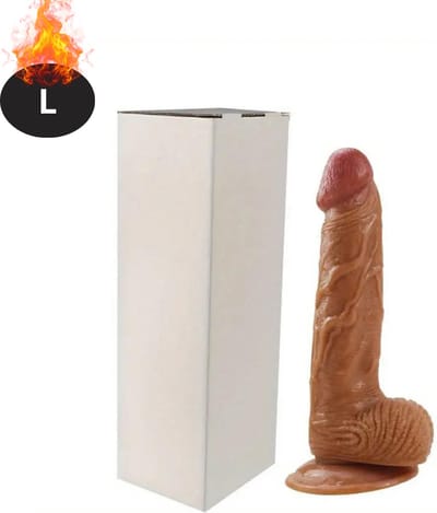Nivard Dildo - Anaal - Met Zuignap - Siliconen - Sex Toys - Voor Mannen & Vrouwen - Voor Koppels - Couples - Realistisch - L