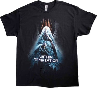 Within Temptation - Bleed Out Veil Heren T-shirt - S - Zwart