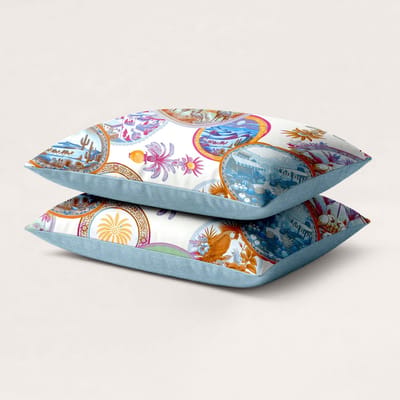 HappyBed Kussenslopen Desert World 60x70 cm - Kussensloop set 2 stuks - 100% Microvezel - Ultieme slaapcomfort