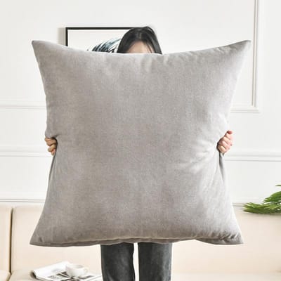 50x50/60x60/80x80CM Groot formaat sierkussenhoes Woonkamer Bank Effen kussenhoes Decor Huis Decoratieve kussensloop 50x50cm