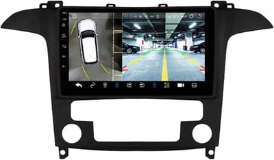 Autoradio met bluetooth - Carplay - Voor Ford S-Max (2007-2015) - Geschikt voor Apple en Android - Stereo - Navigatie - Navigatiesysteem auto