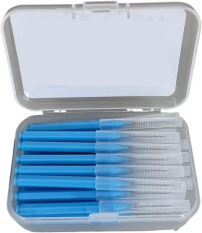 Interdentale Borstels - Tandenstokers - Mondhygiëne - Dieptereiniging - 30 Stuks - Blauw
