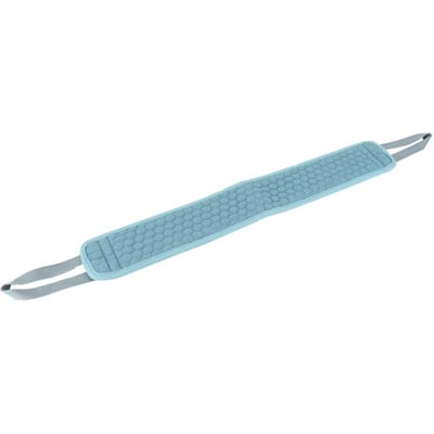 Lange Huishoudelijke Exfoliërende Rug Bad Spons Dubbelzijdige Douche Reinigingstool Badschuim Handdoek gray