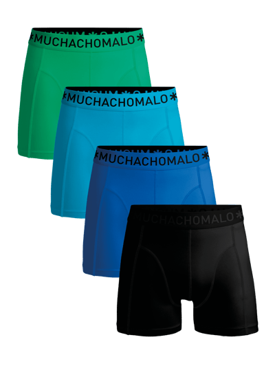 Muchachomalo – Boxershort Heren – 4 Pack – 95% Katoen – Normale Lengte – Onderbroeken Heren – Boxershort – Ondergoed