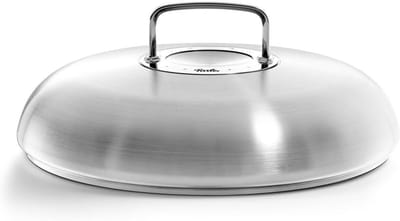 RVS Deksel - Pan Deksel - Koken - Condensatie Functie - 28 cm - Zilverkleurig