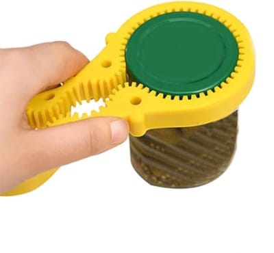 Dailygoods- Potopener voor Senioren - Magnetische Jar Opener - Antislip Grip - Multifunctioneel Hulpmiddel - Voor Artritis - Duurzaam TPR Materiaal