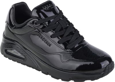 Skechers Uno-Shiny One, Vrouwen, Zwart, Sneakers, maat: 36,5