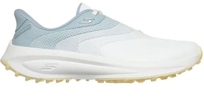 Skechers Slip+Ins Flow SI Dames Golfschoenen Wit Lichtblauw