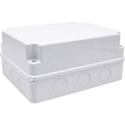 TRU COMPONENTS TC-RB 255x200x120 TC-10257776 Installatiebehuizing ABS kunststof Wit 1 stuk(s)