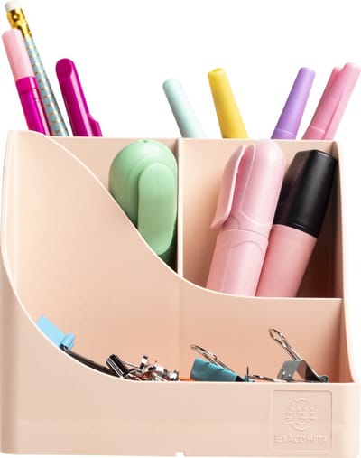 Exacompta 4x Pennenhouder Pen-Wave Neo Skandi - Nude - 69531D