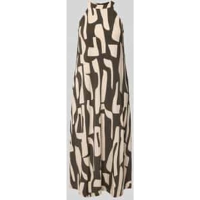 midi-jurk in all-over look model 'Wina dune'