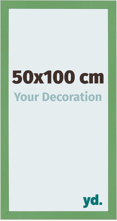 Your Decoration - Fotolijst 50x100 cm - MDF - Groen - Bologna