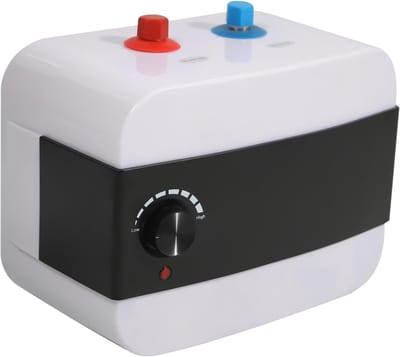 Warmwaterboiler - Ondertafel Tank - Direct Warm Water - Energiezuinig Ontwerp - 32 x 23 cm - Wit