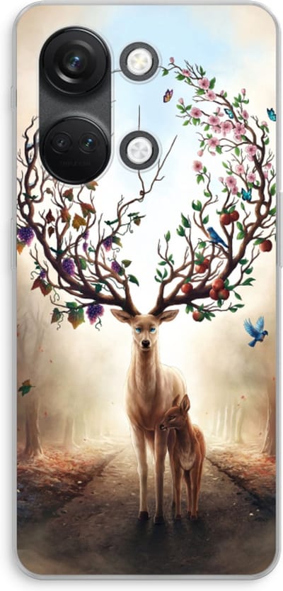 Case Company® - Hoesje geschikt voor OnePlus Nord 3 hoesje - Seasons Change - Soft Cover Telefoonhoesje - Bescherming aan alle Kanten en Schermrand