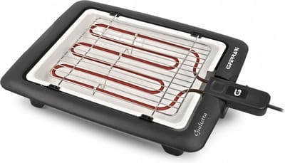 G3 Ferrari Giulietta – Elektrische Barbecue 2000W – Grill 22,5 x 28 cm – Porseleinen Lekbak – 2 Grillniveaus – Veiligheidsschakelaar