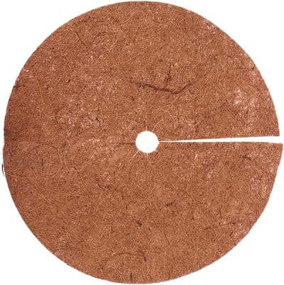 Kokosvezel Matten - Boom Beschermers - Onkruid Bestrijden - Natuurlijk Materiaal - 40 x 40 cm - Bruin