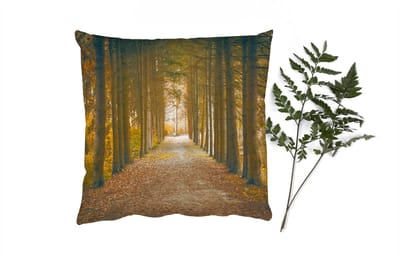 Sierkussens - Kussentjes Woonkamer - 40x40 cm - Pad - Bomen - Bos