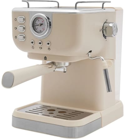 Espressomachine en filterkoffiemaker 20 bar - 1050 W - met melkschuimer - geniet van aromatische koffie thuis - SnelShoppen