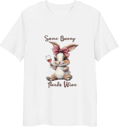 Wine Quote Shirt - voor Vrouwen en Mannen - Wijntje Nodig - Biologisch Katoen - Wit - S