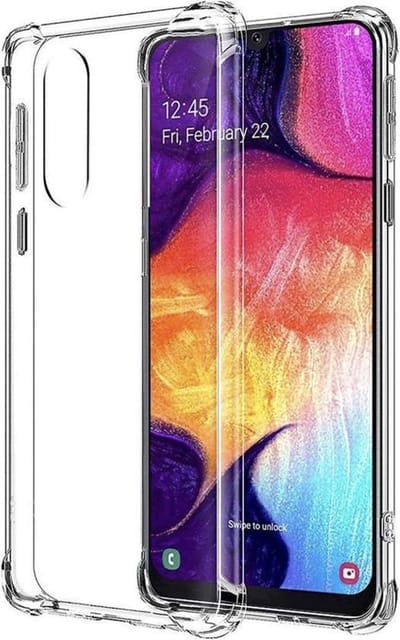 Anti Schok Doorzichtig Bescherming Hoesje - Geschikt voor Samsung Galaxy - Extra sterke hoeken A30s / A50 / A50s - Transparant