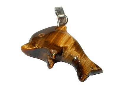 Tijgeroog Dolfijn Hanger Klein