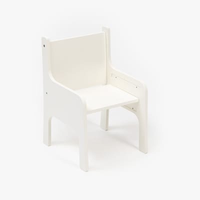 Ette Tete Tulla Chair - Wit- Montessori Kinderstoel Verstelbaar