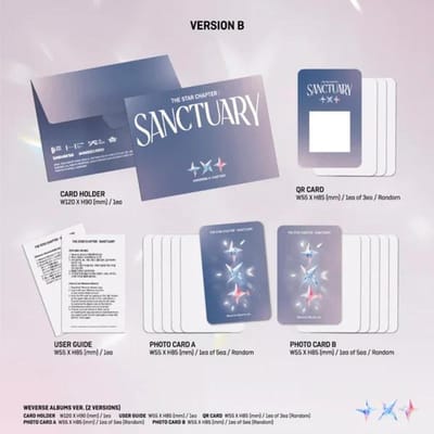 TXT - [HET STER HOOFDSTUK : SANCTUARY] Album WEVERSE ALBUM B