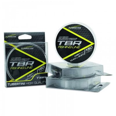 Tubertini Tbr 250 M Monofilament Transparant 0.165 mm