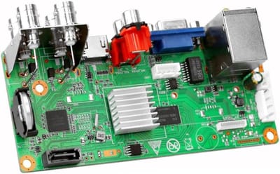 Hybride DVR Recorder - Beveiligingsrecorder - CCTV Systeem - Geavanceerde Compressie - 4 Kanalen - Groen