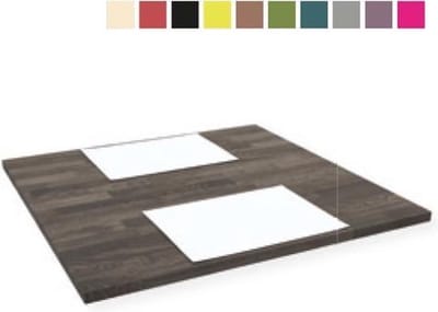 250 st. 250st. Papieren Placemats 30 x 40 CM - Champagne