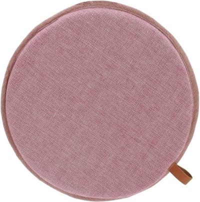 Unique Living | Chairpad rib 38cm Ø cassis | Kussen woonkamer of slaapkamer